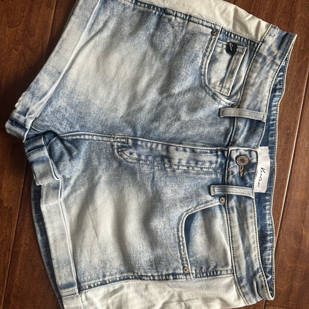 KanCan Light Blue Jean Shorts